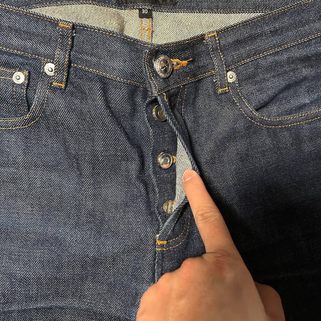 [30] APC 아페쎄 셀비지 생지 데님팬츠 상품이미지4