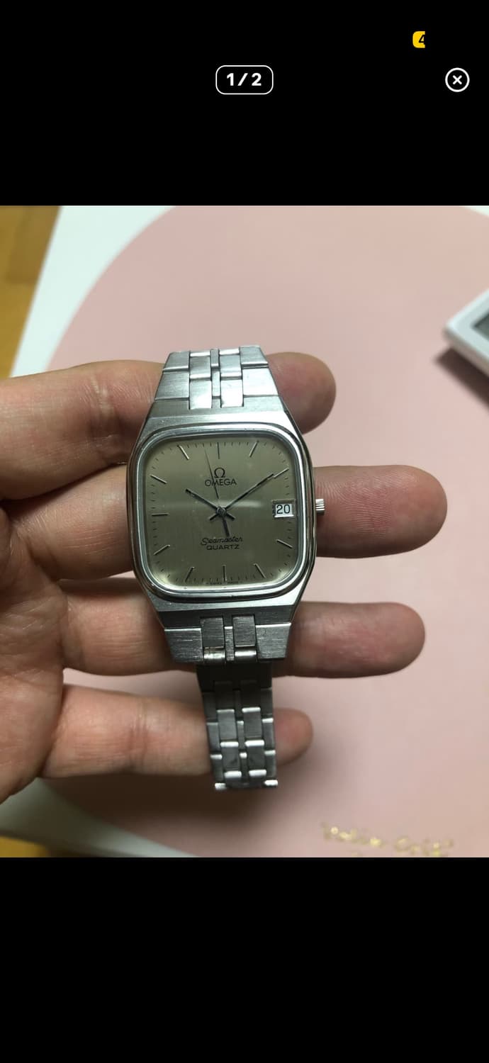 오메가 씨마스터 쿼츠 빈티지 시계 상품이미지1