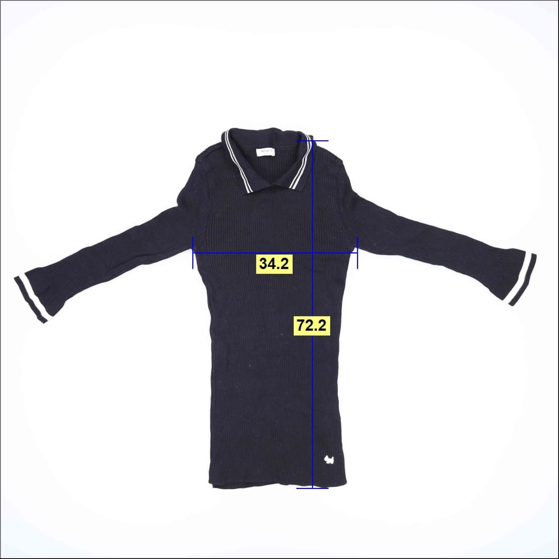 95 아가타 여성 카라 니트 0407H1 상품이미지5