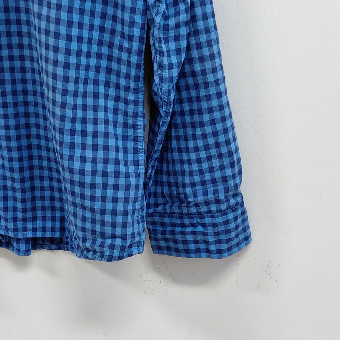 GAP 갭 블루 스텐다드핏 체크 셔츠 XL 상품이미지5