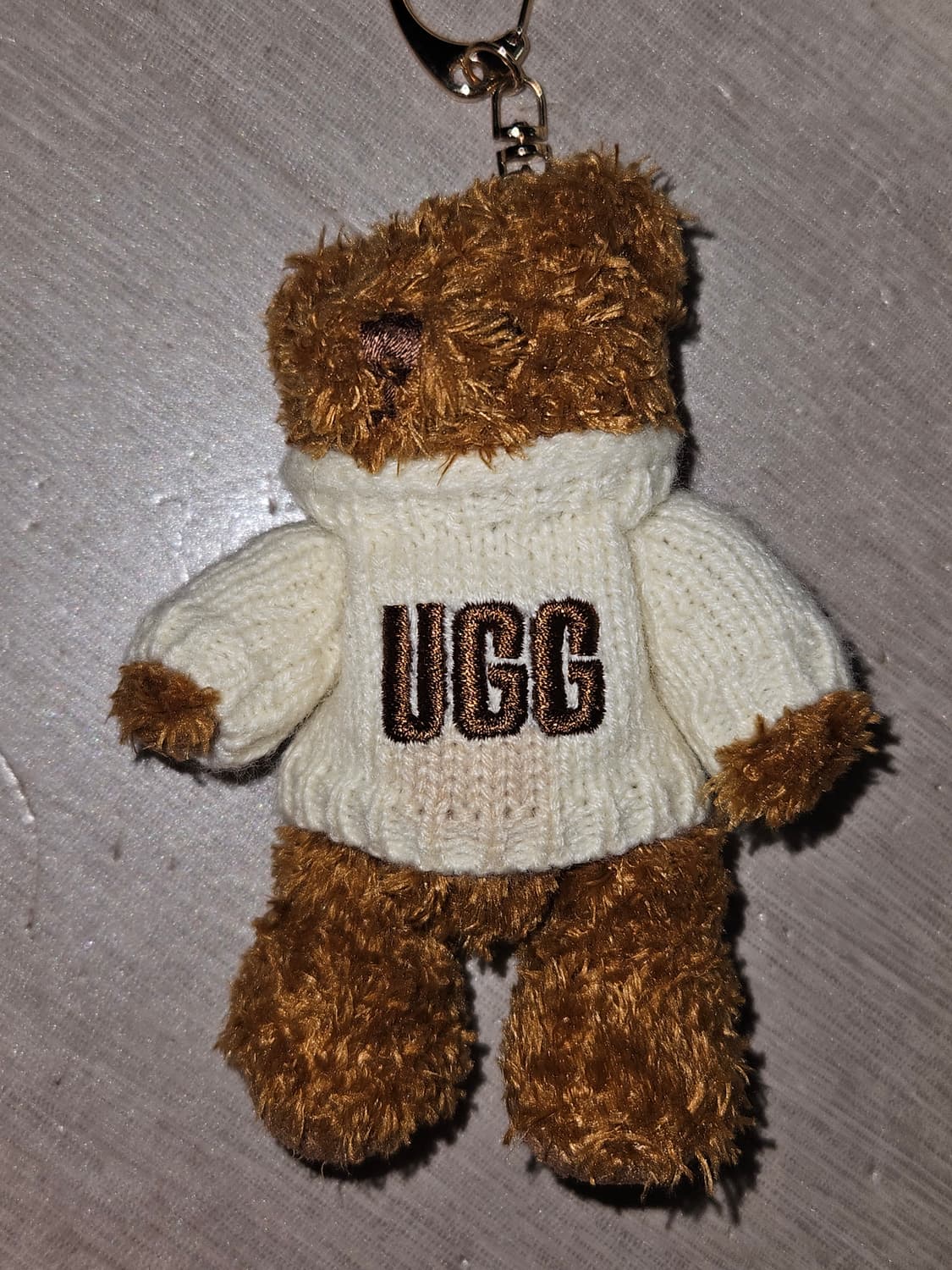 어그 테디베어 곰돌이 키링/ugg 니트 상품이미지2
