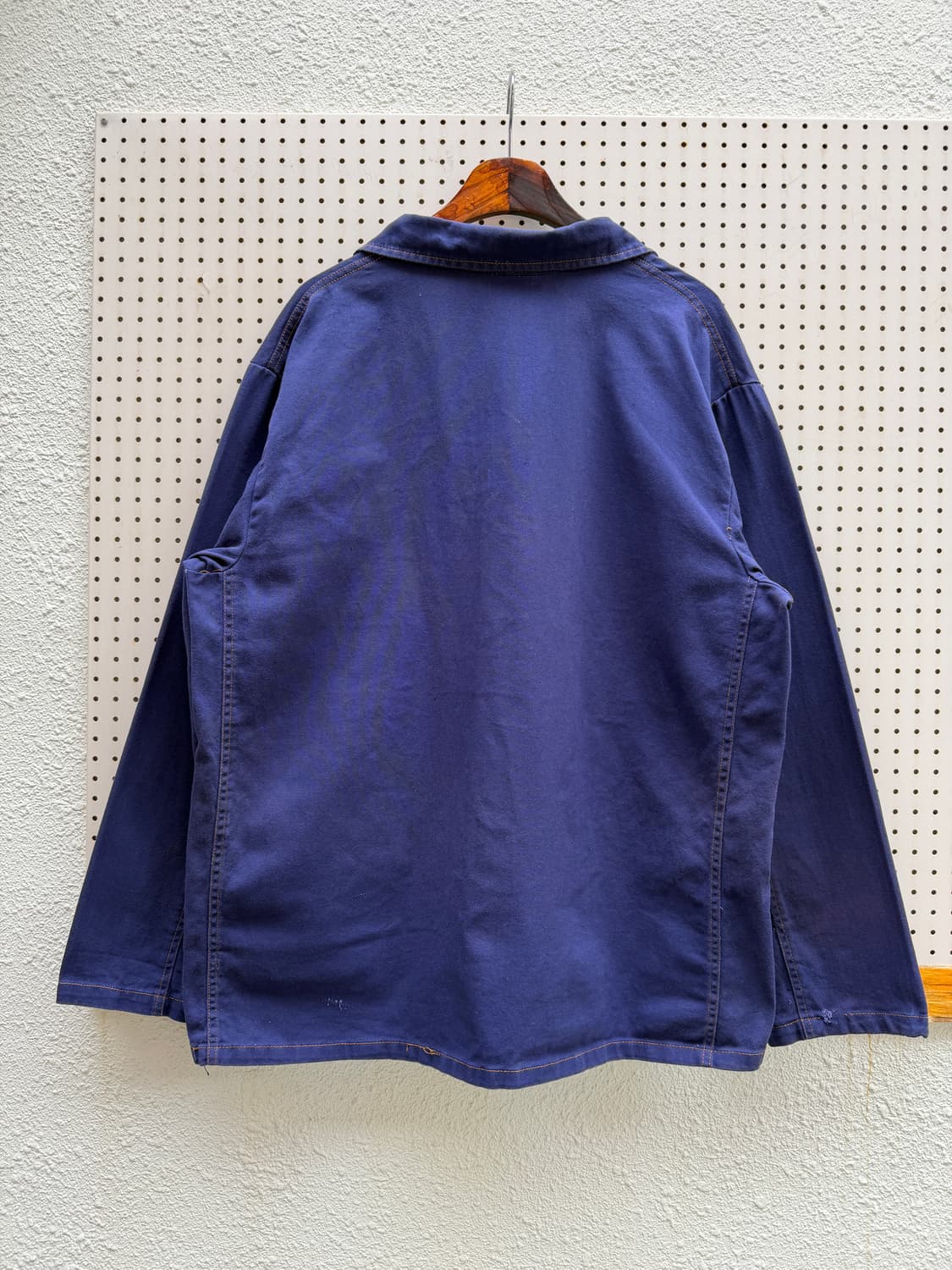 1990s FADED NAVY ITALIAN WORK 유로피안워크자켓 상품이미지2