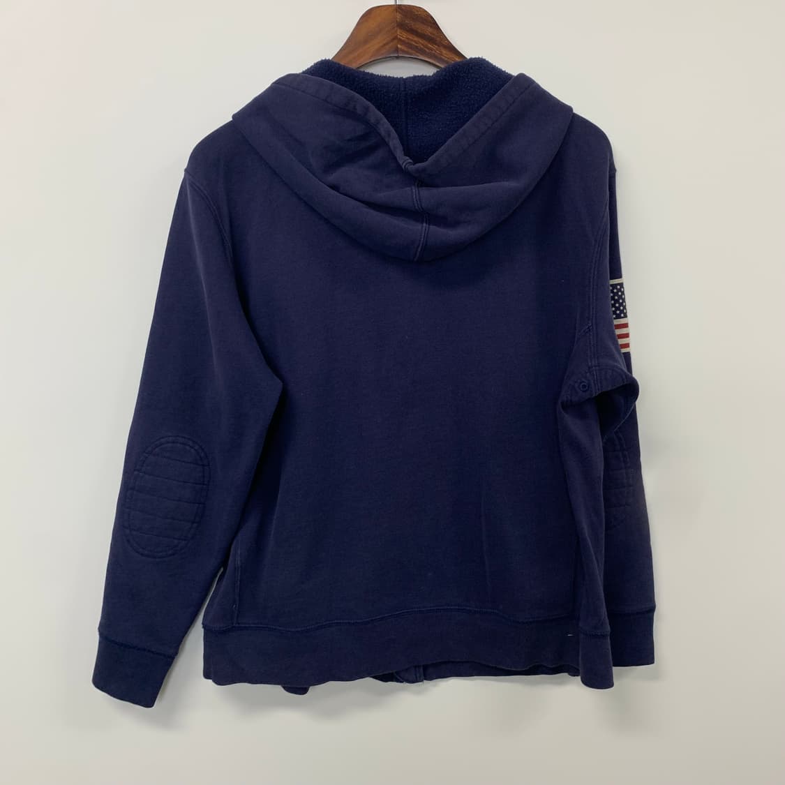 폴로 랄프로렌 빅포니 USA 성조기 네이비 후드집업 상품이미지3