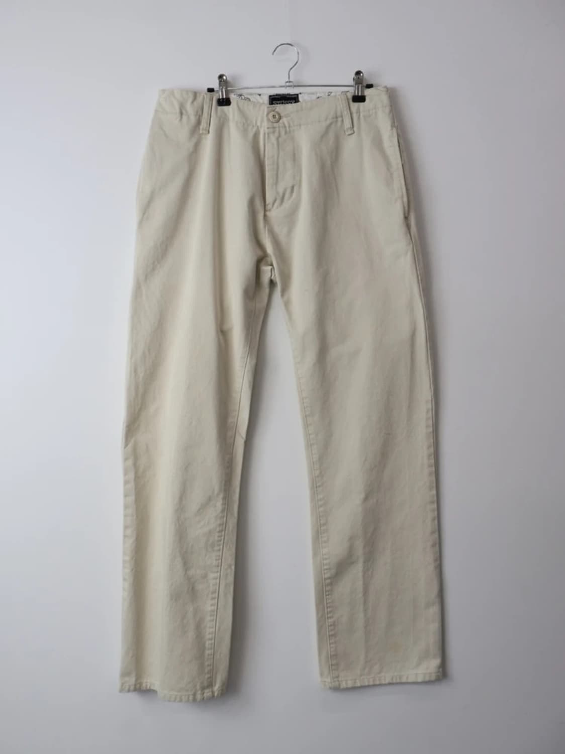 Stussy Ivory Cotton Chino Pants 상품이미지5