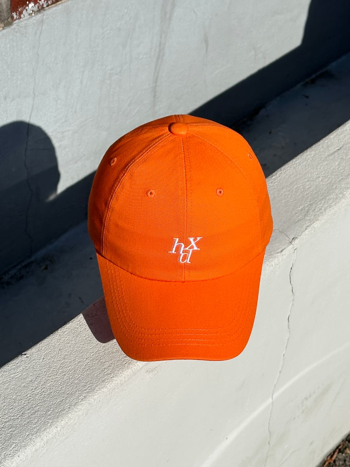 [F] HDEX 에이치덱스 로고 라이트 오렌지 볼캡 모자 상품이미지1