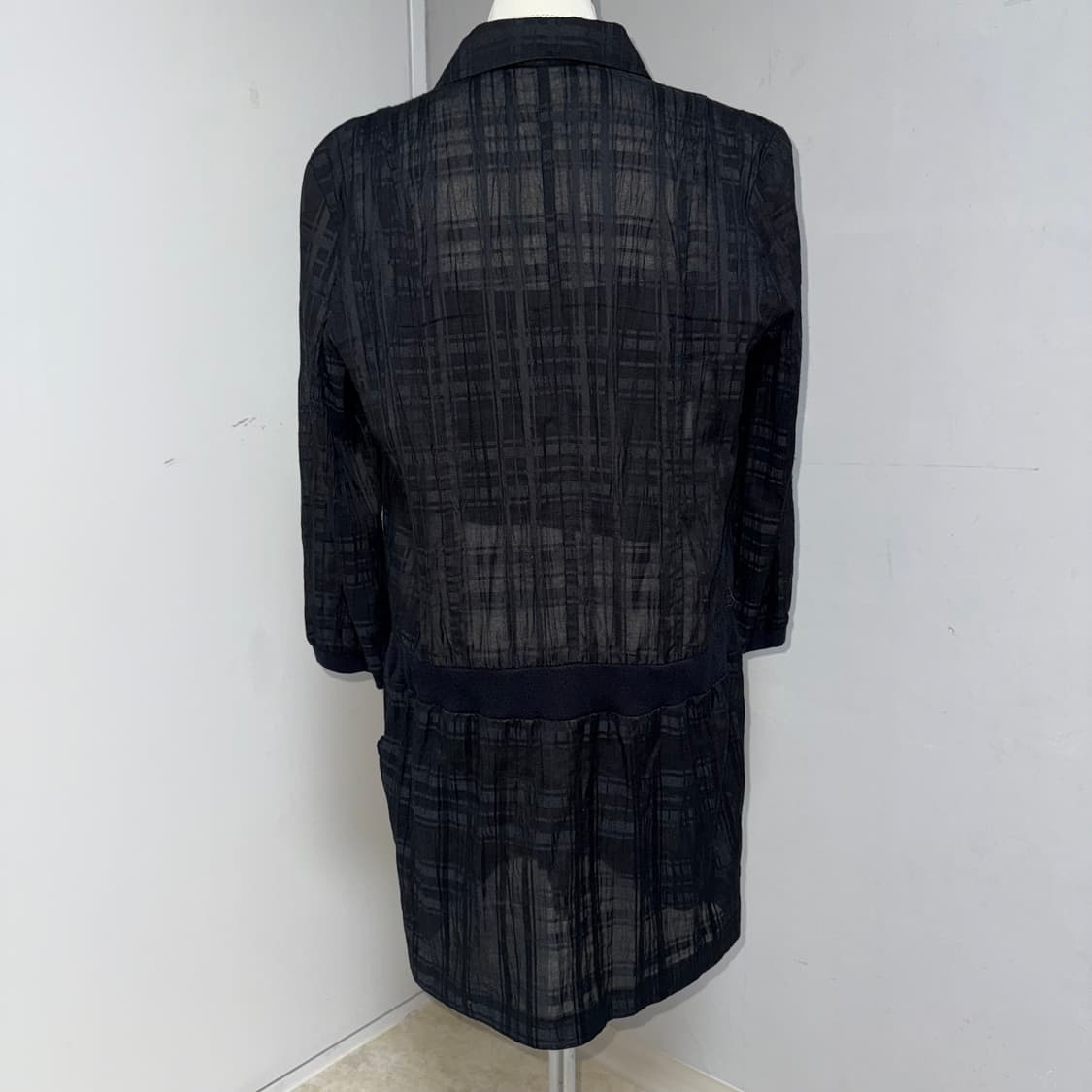 고스 로리 펑크 시스루 셔츠 원피스  상품이미지4