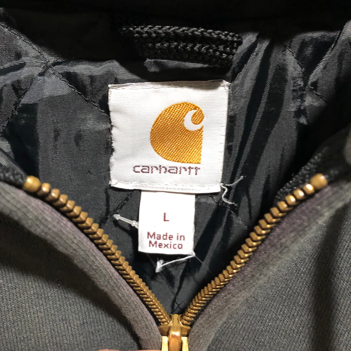 칼하트 누빔 후드집업 상품이미지4