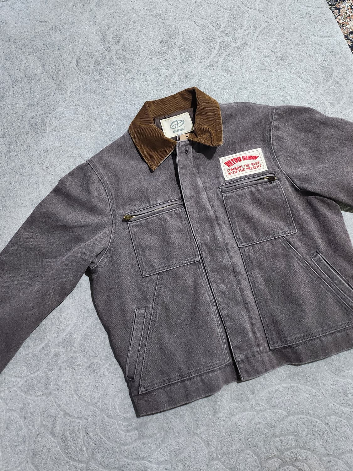 구빈(GUBIN) 레트로 워크 자켓 M 상품이미지1
