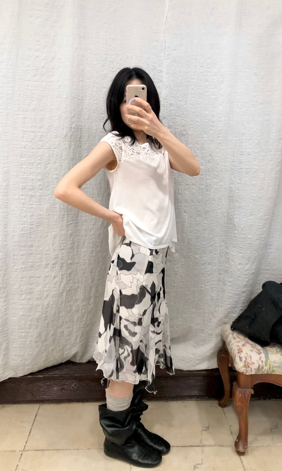Luna lace blouse 상품이미지3
