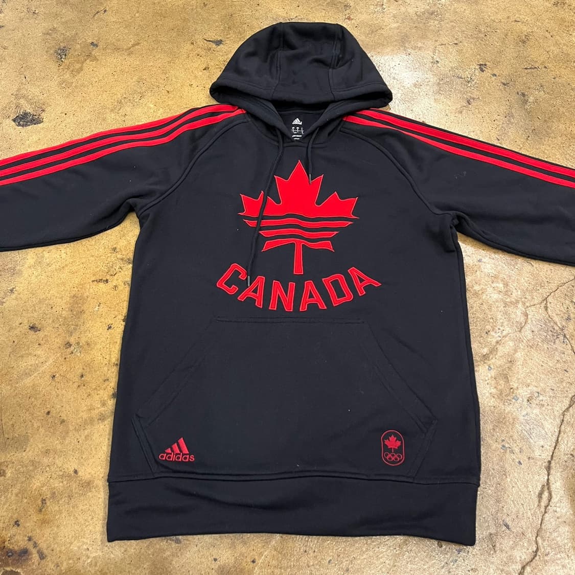 아디다스 검빨 캐나다 트랙탑 후드티  상품이미지3