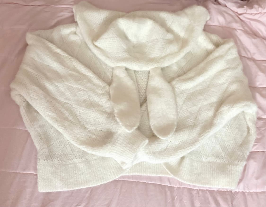 젤라또피케 우사미미 가디건 아이보리 상품이미지2