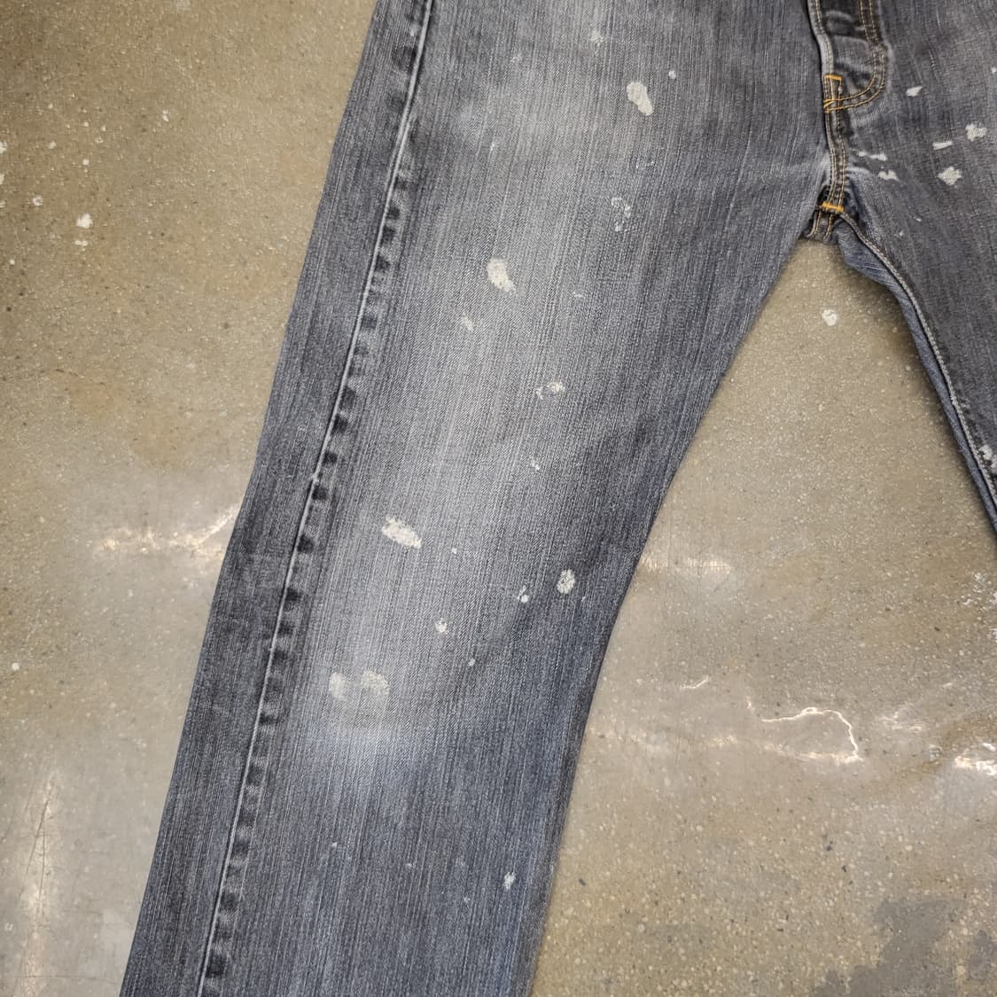 Levi's 오리지널 리바이스 501 워싱 데님 상품이미지4