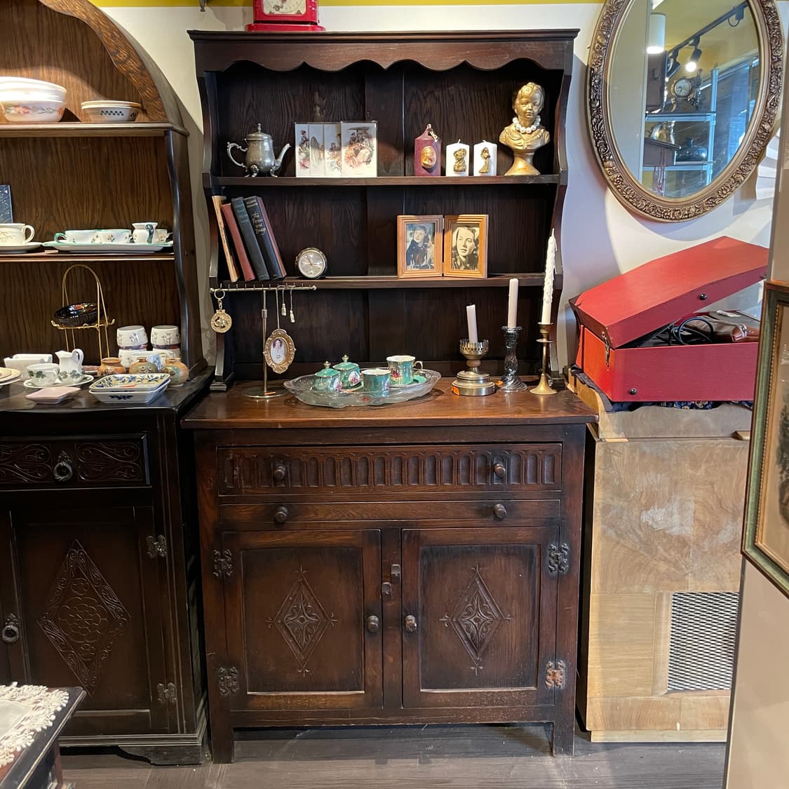 🍀영국 월시 드레서 수납장 상품이미지1