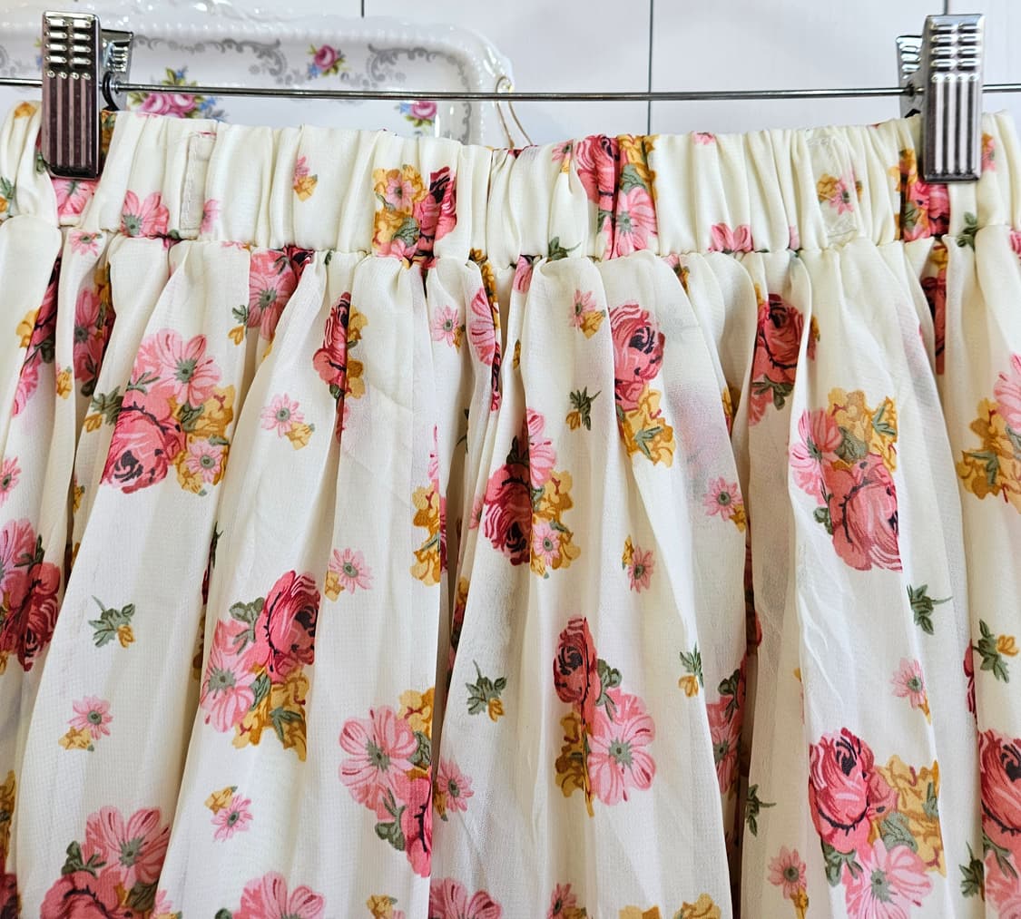 (INGNI) 플라워 쉬폰 캉캉 스커트 상품이미지5