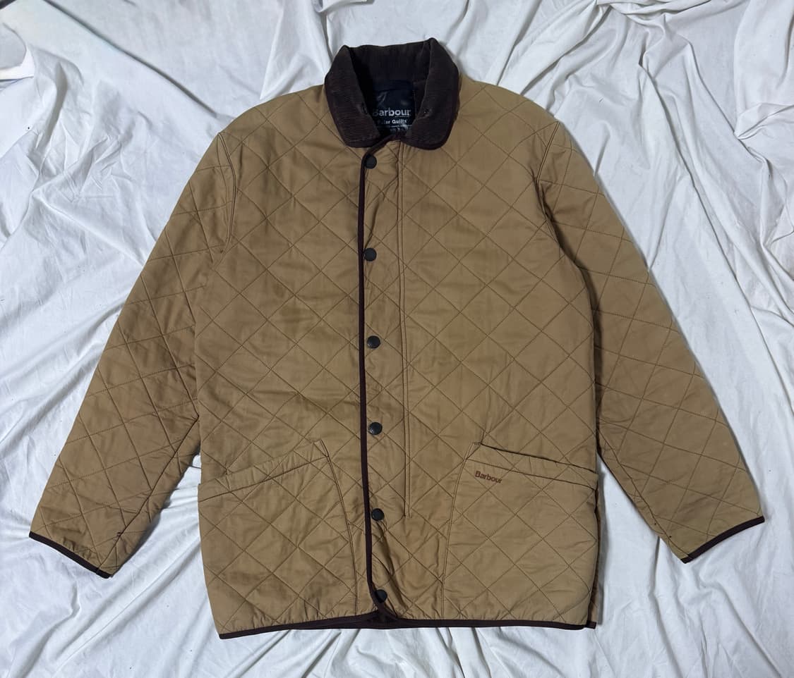 바버 duracotton 퀼팅 플리스 자켓 상품이미지1