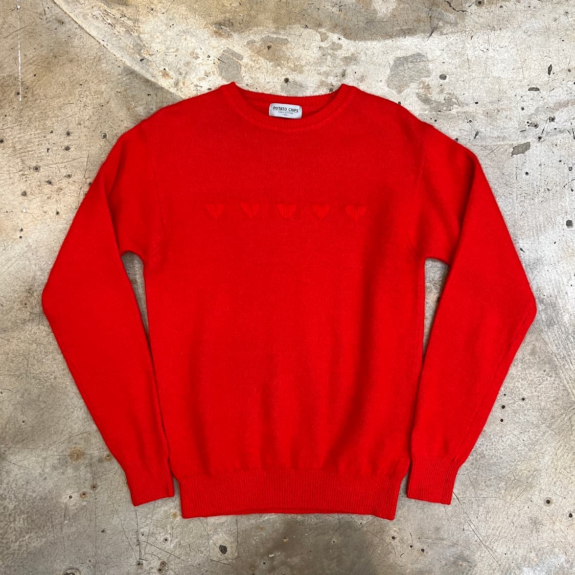 하트 앙고라 니트 상품이미지1