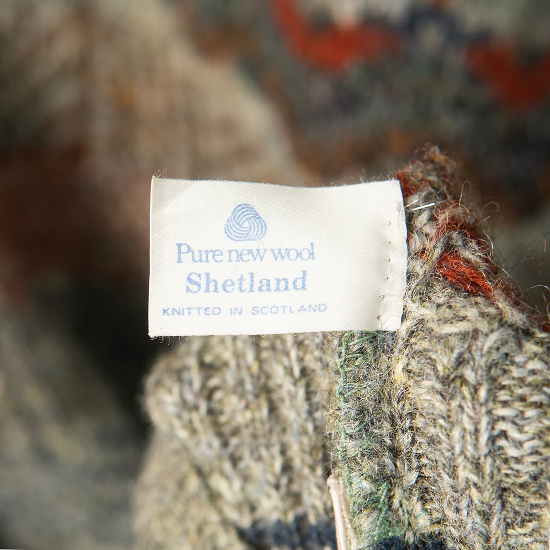 [110] 80s~ Clan Royal 스코틀랜드 셔틀랜드 울 니트  상품이미지5
