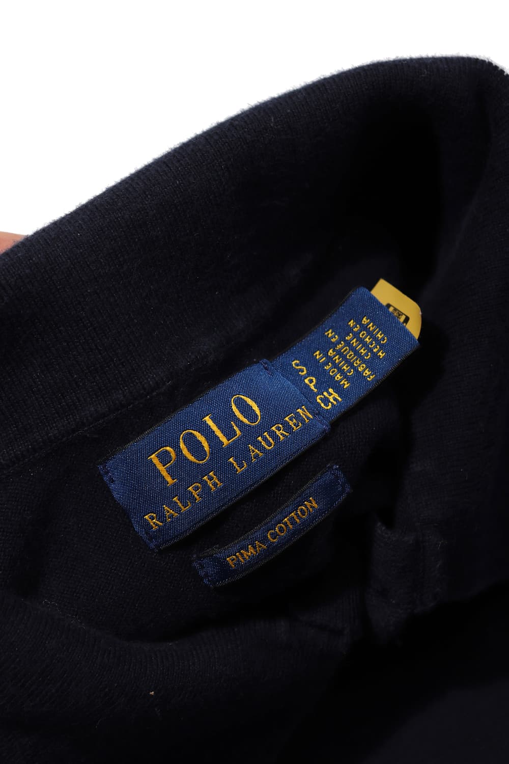폴로 랄프로렌 다크네이비 피마 코튼 폴로 카라티 women S 상품이미지4