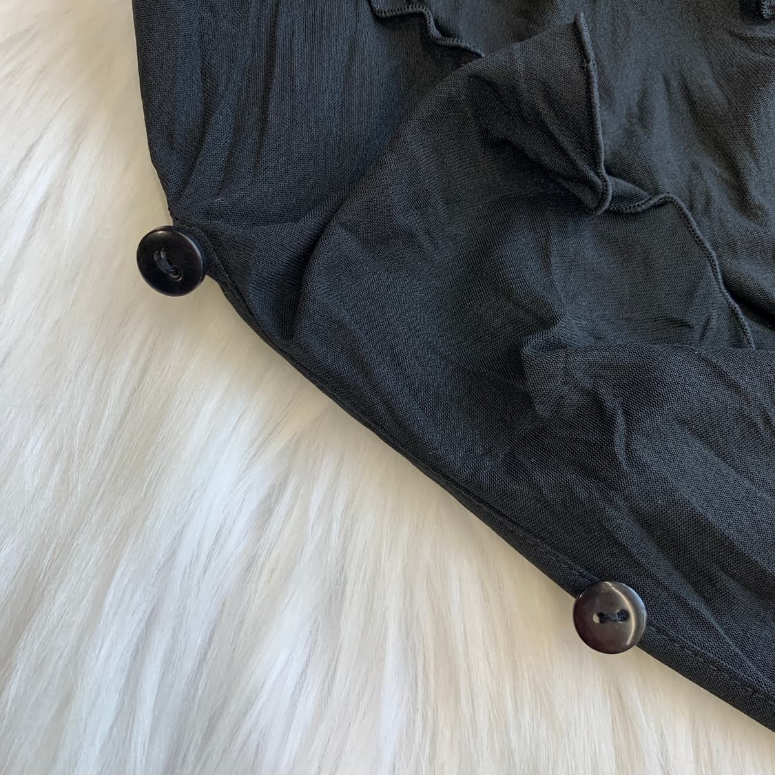 일본 빈티지 FREE PORT 주름지 프릴 블라우스 1877 상품이미지5