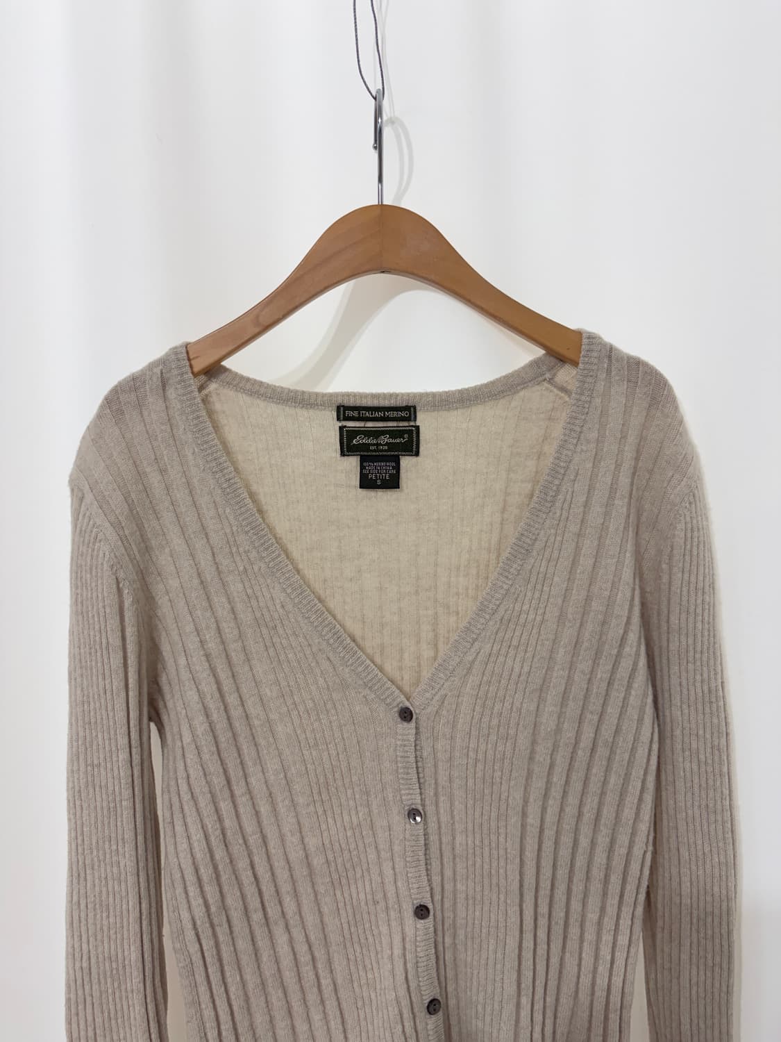 EDDIE BAUER merino wool cardigan 상품이미지2