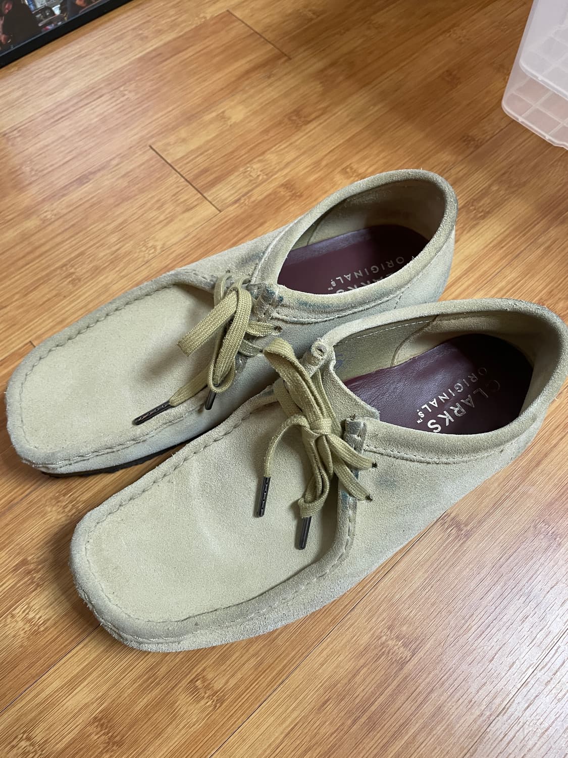 클락스 왈라비 스웨이드 베이지 265 상품이미지1