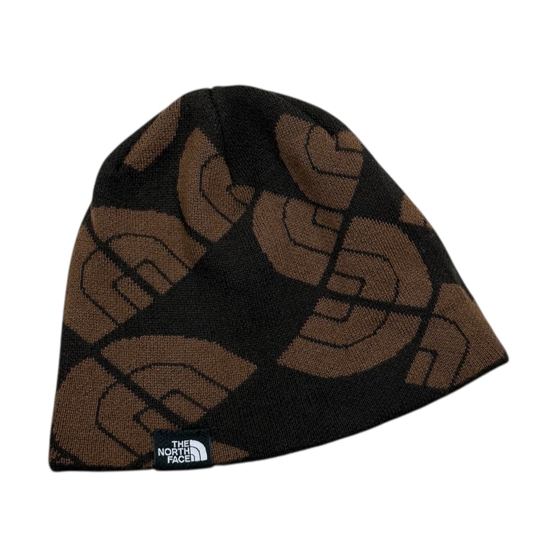 노스페이스 빈티지 브라운 아크릴 비니 모자 상품이미지2