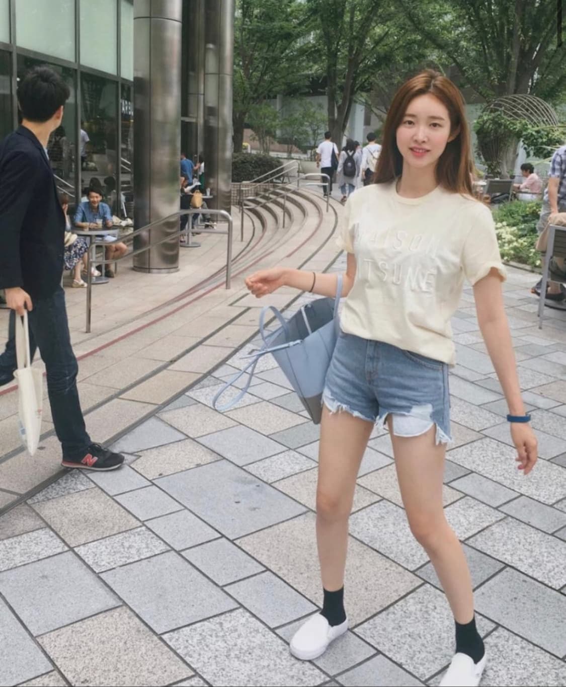 셀린느 카바스백 스몰 크림 & 블랙 투톤 올드셀린 상품이미지10
