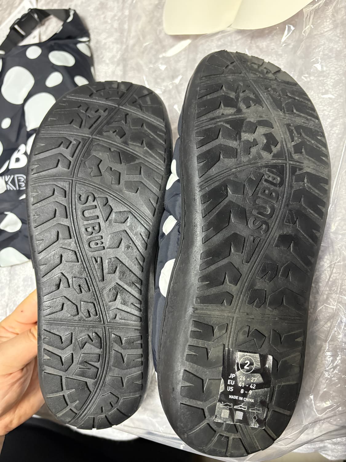 subu 스부 크림도트스노우 2사이즈 상품이미지6