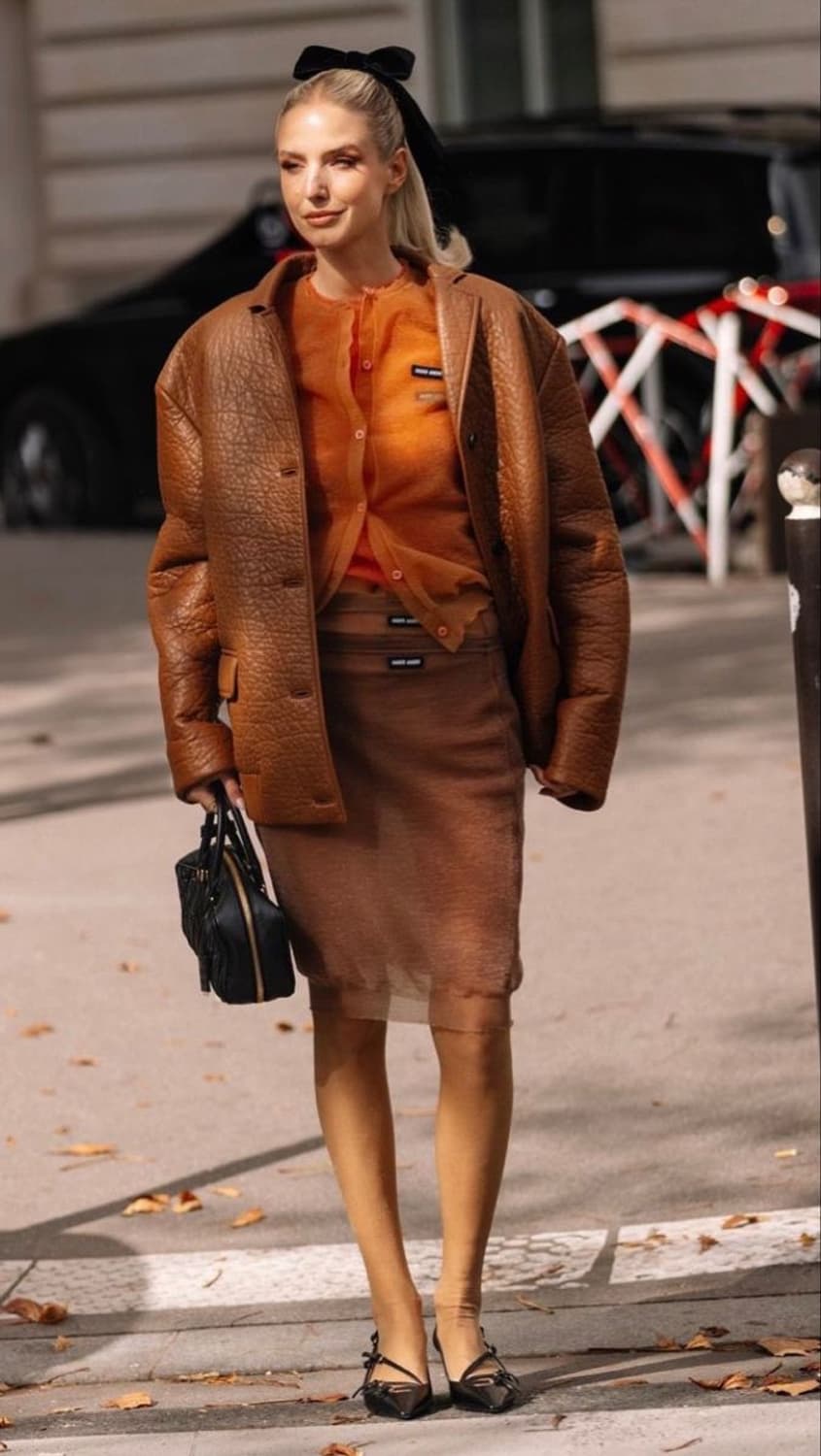 [38] 미우미우 나파 레더 자켓 블레이저 상품이미지6