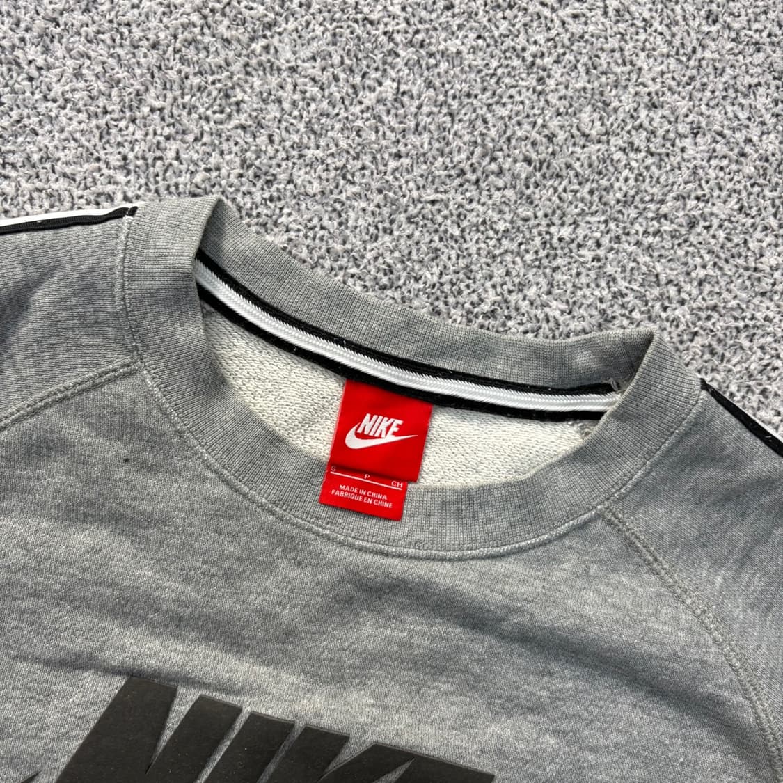 S 나이키 남성 빅로고 맨투맨 긴팔티 0330J 상품이미지2