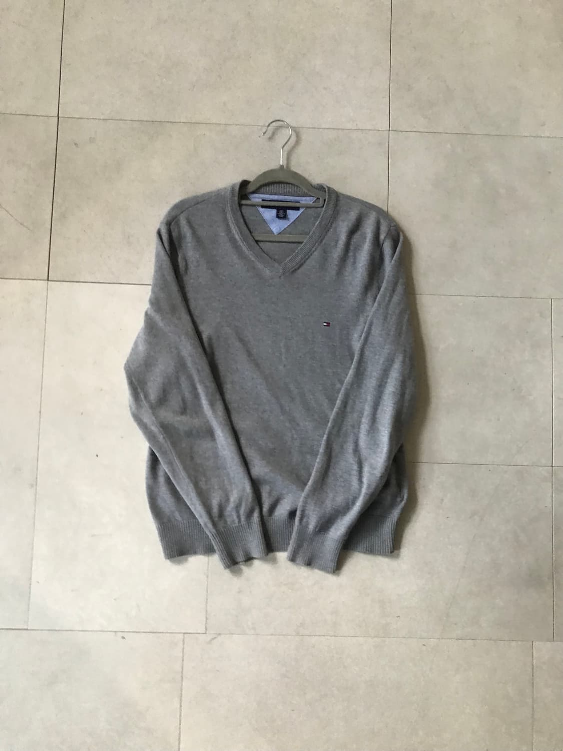타미힐피거 그레이 니트 상품이미지6