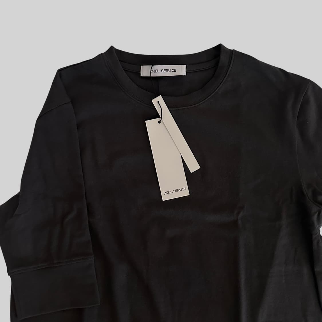 리젤서비스 슬림 숏슬리브 이너웨어 차콜 상품이미지2