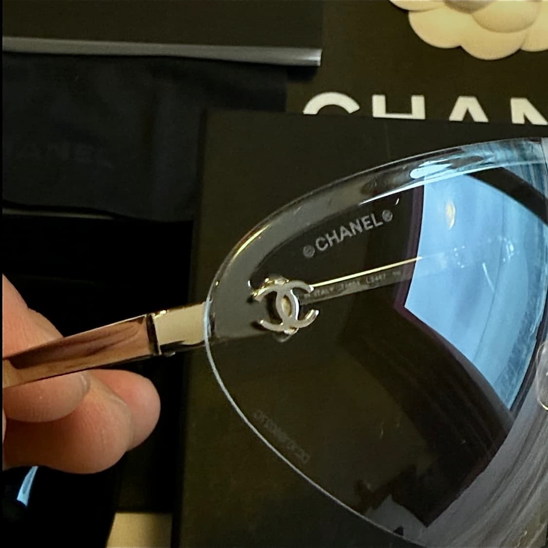 11일 까지만 판매 CHANEL 샤넬 선글라스 안일 상품이미지8