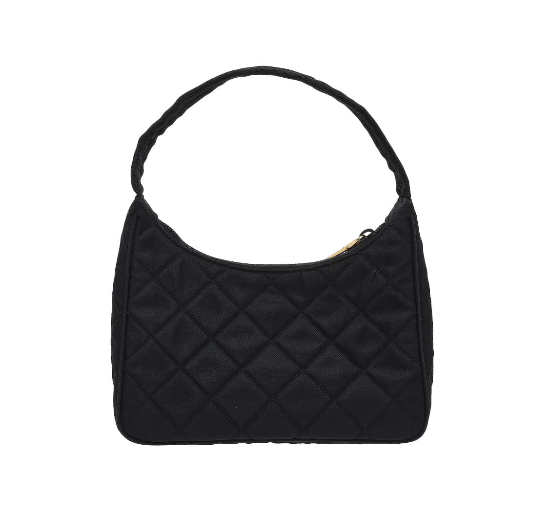 [S급] 프라다 나일론 삼각로고 퀄팅 호보백 블랙 판매합니다!!! 상품이미지3