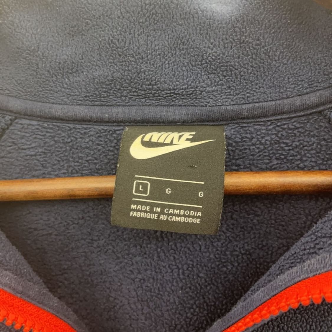 나이키 올드스쿨 레트로 00's 반집업 후리스 맨투맨 L C09536 상품이미지5