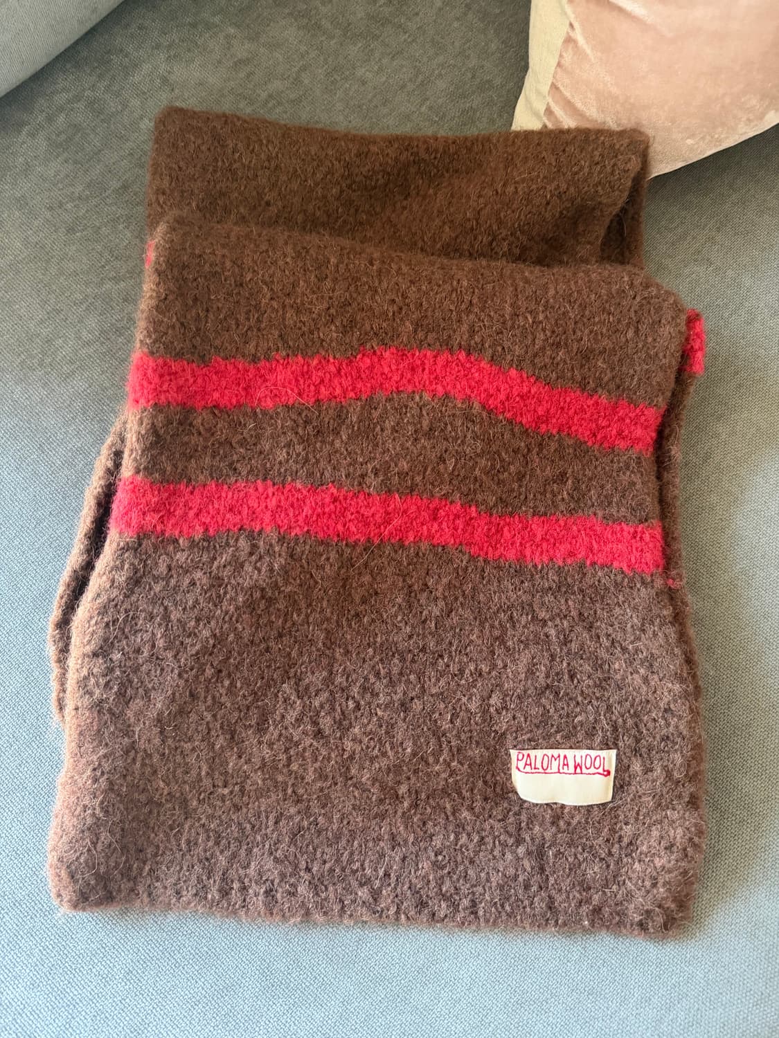 팔로마울 브라운 머플러 스카프 상품이미지1