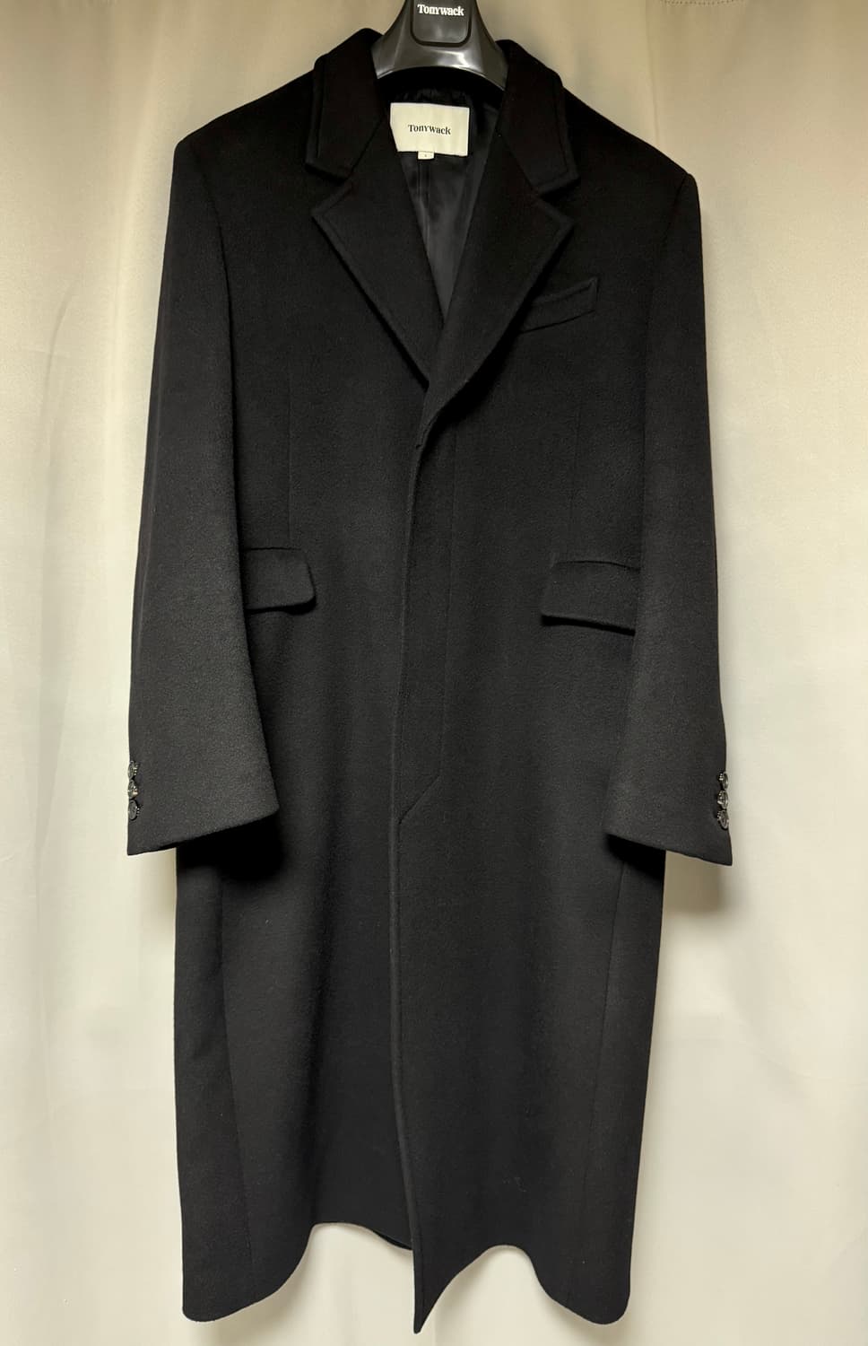 토니웩 24FW 울 캐시미어 싱글코트 L 상품이미지1