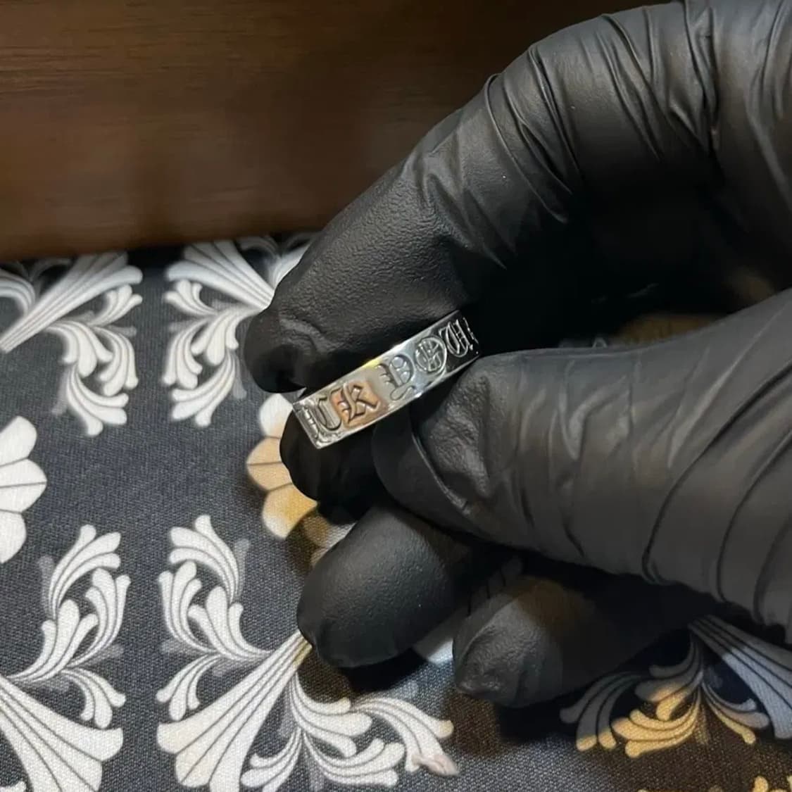 크롬하츠 퍽유링 6mm us4.5 상품이미지5