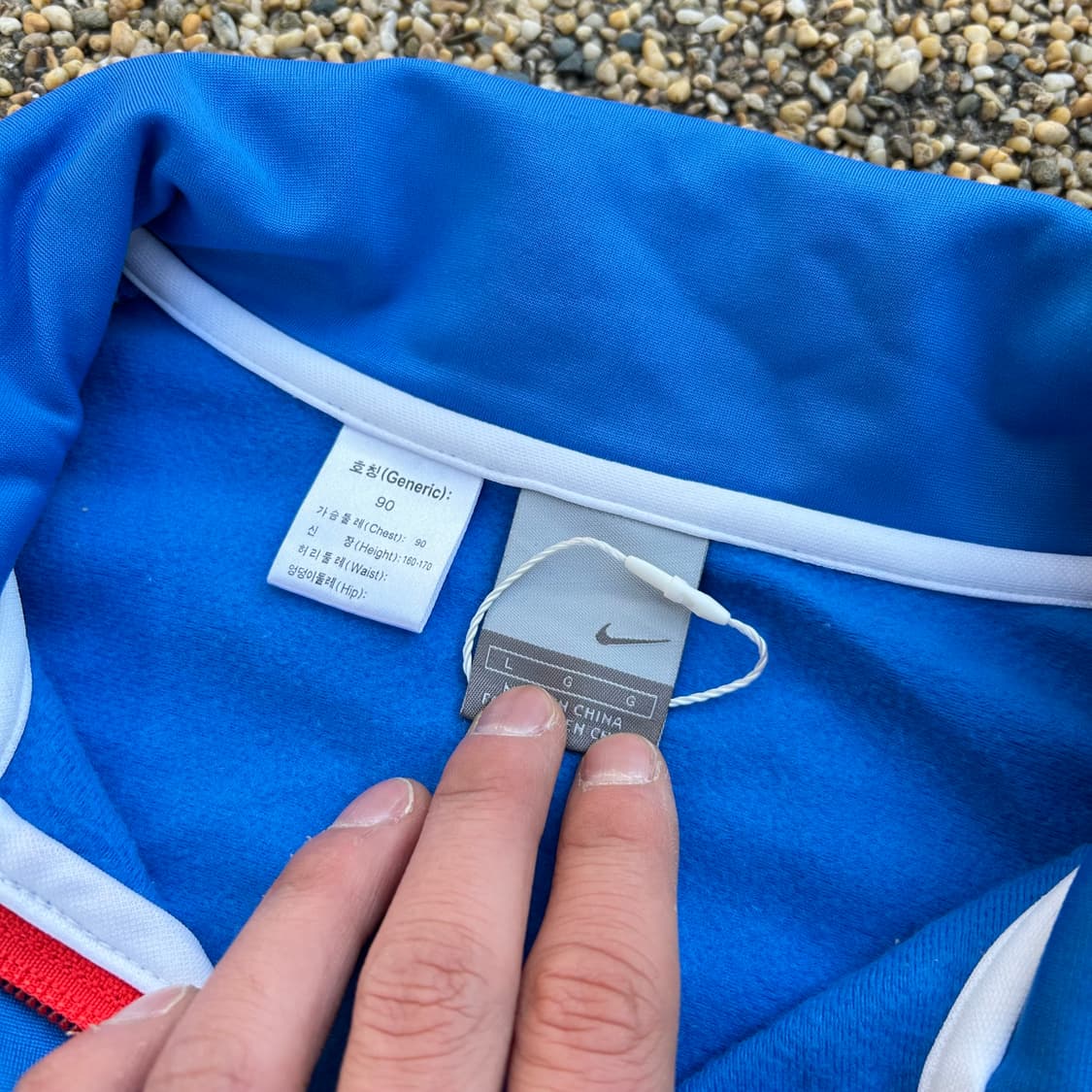 나이키(NIKE) 빈티지 배색 져지 상품이미지4