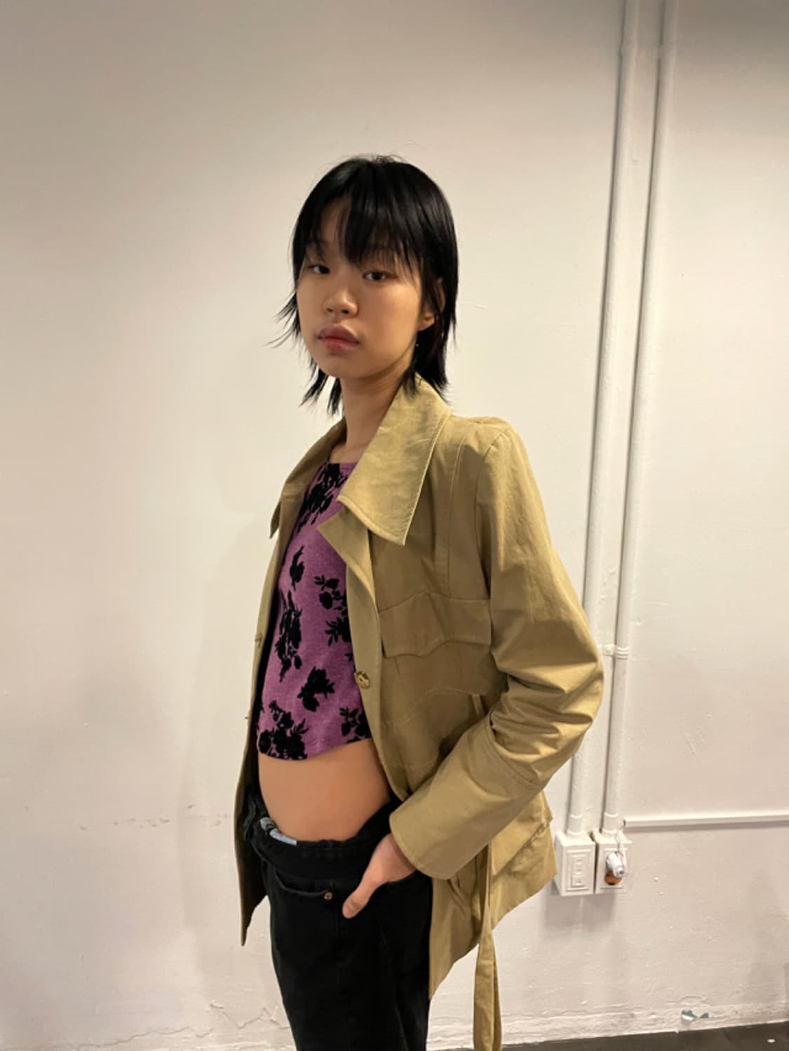 [SAKK] Trench coat (mid length) 상품이미지2