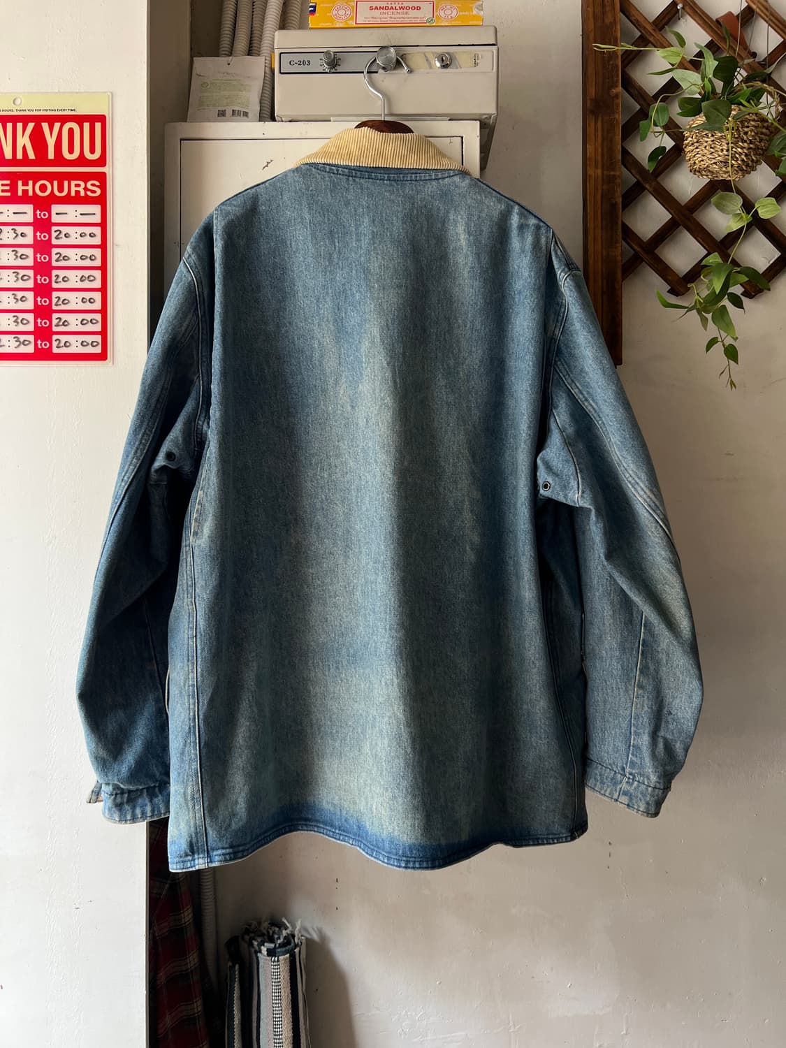 [L]70's L.L.Bean USA 엘엘빈 데님 헌팅 코트 자켓 상품이미지8