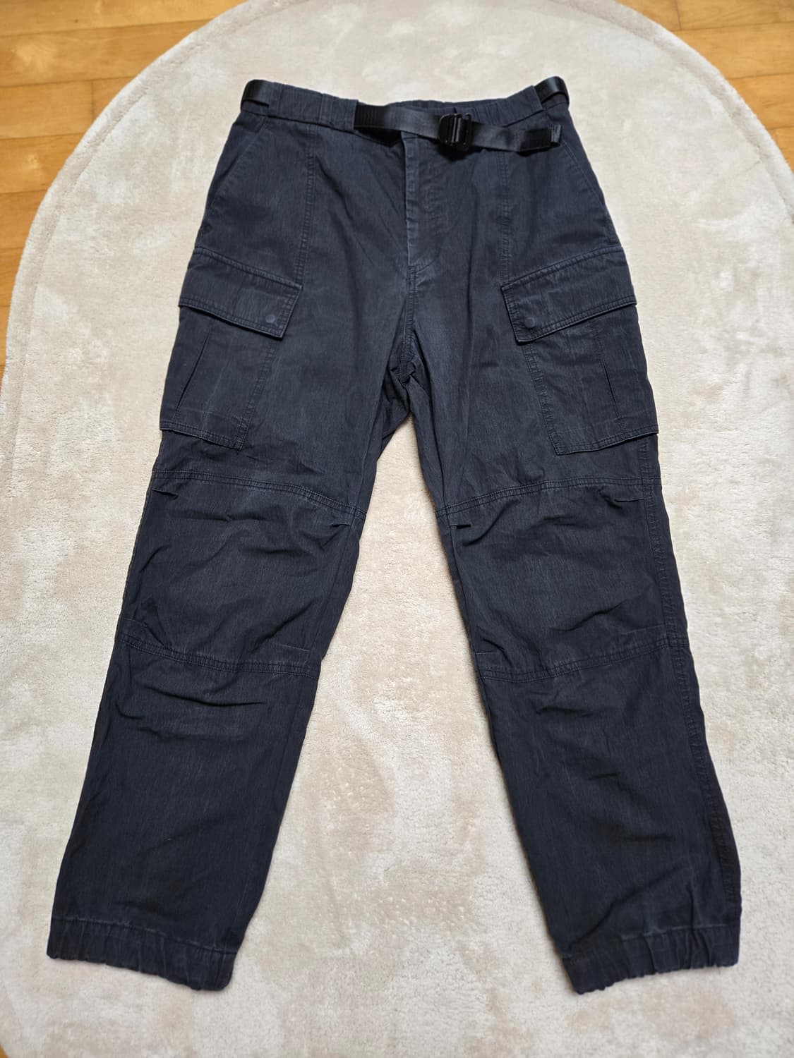 준지 "코튼 나일론 벨티드 카고 /46사이즈 /1회착용 상품이미지1