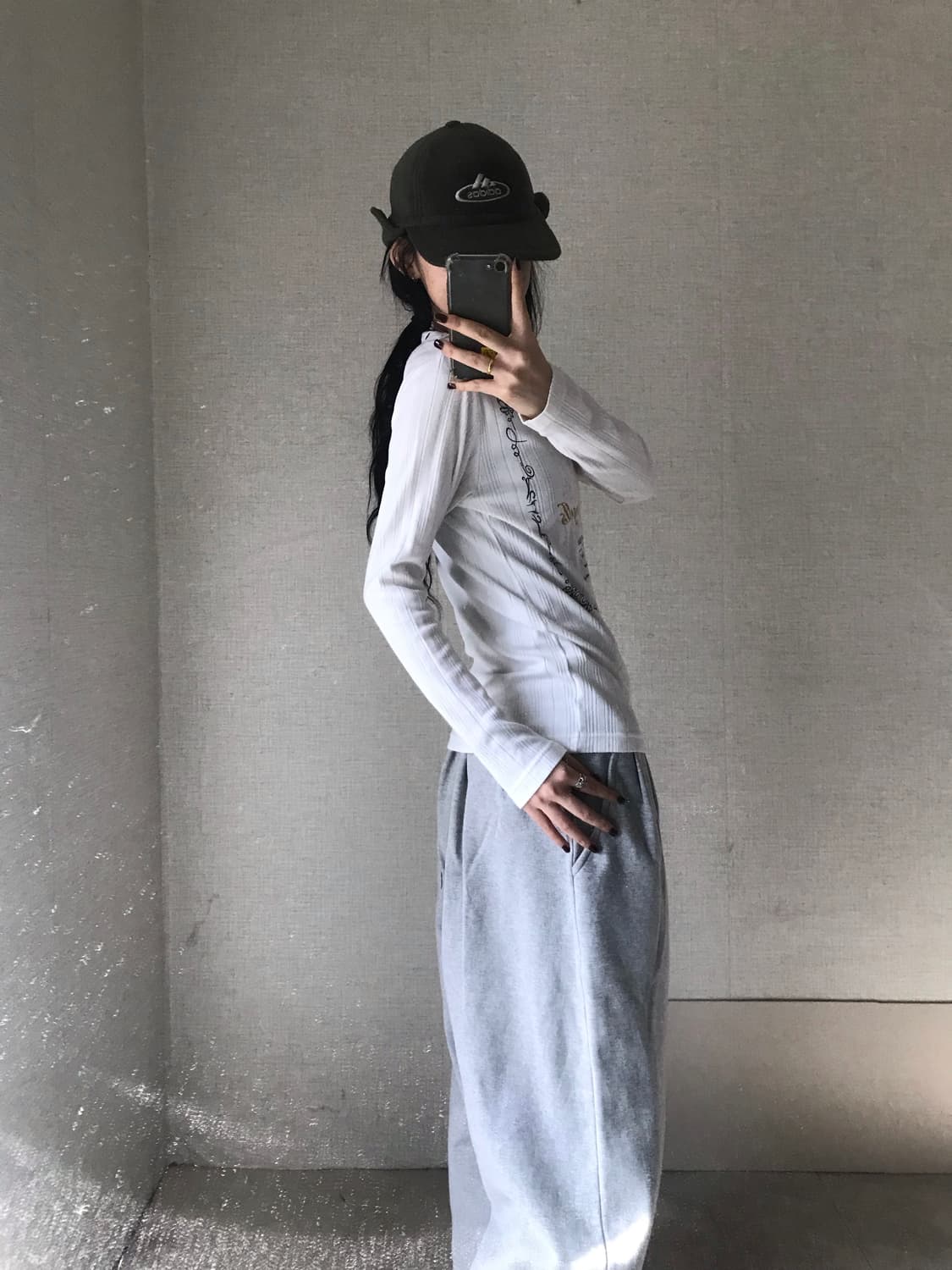 일본빈티지 레이어드 롱슬리브 상품이미지3