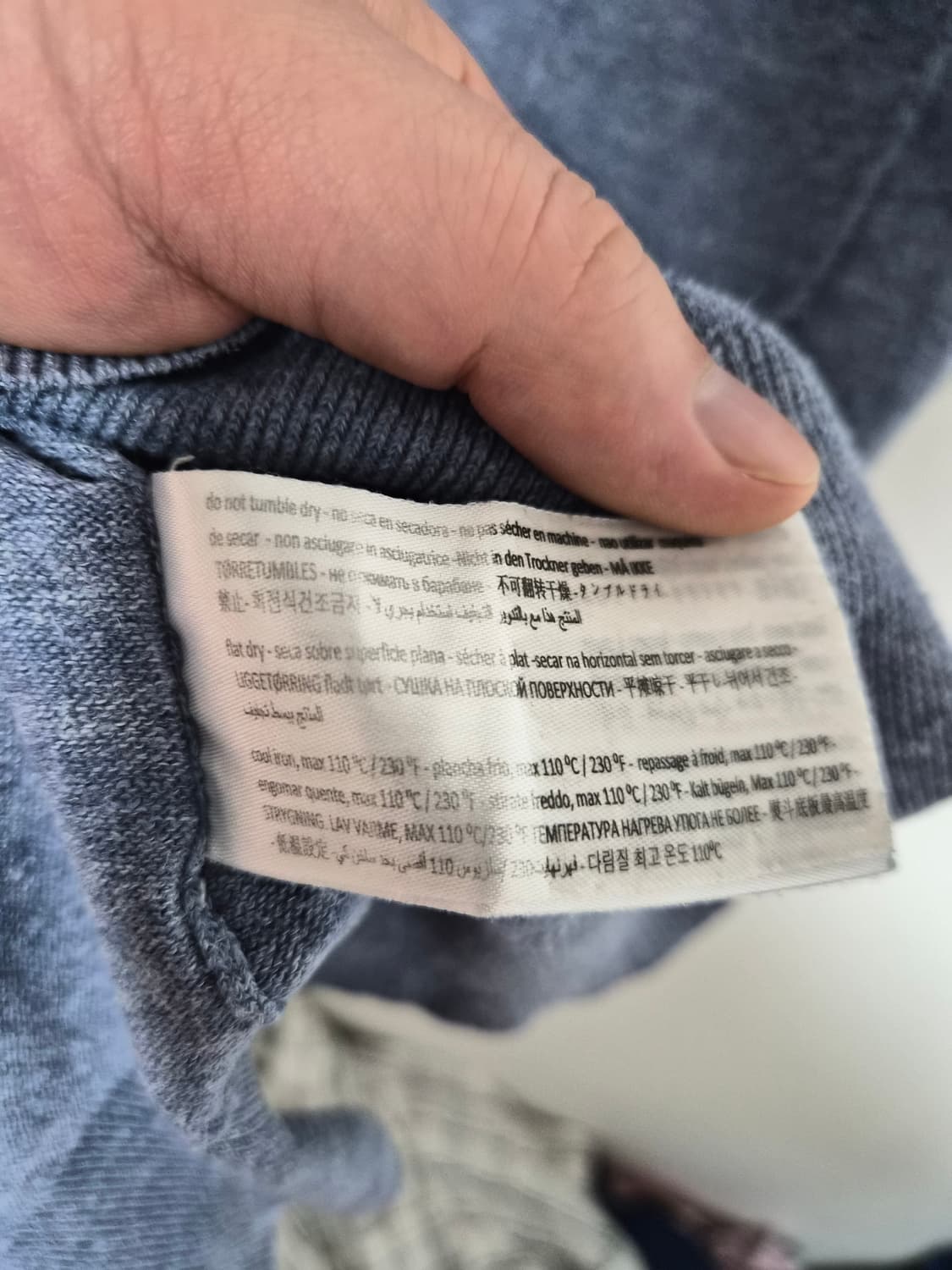 수트서플라이 니트 반팔 카라티 M - T146 상품이미지5