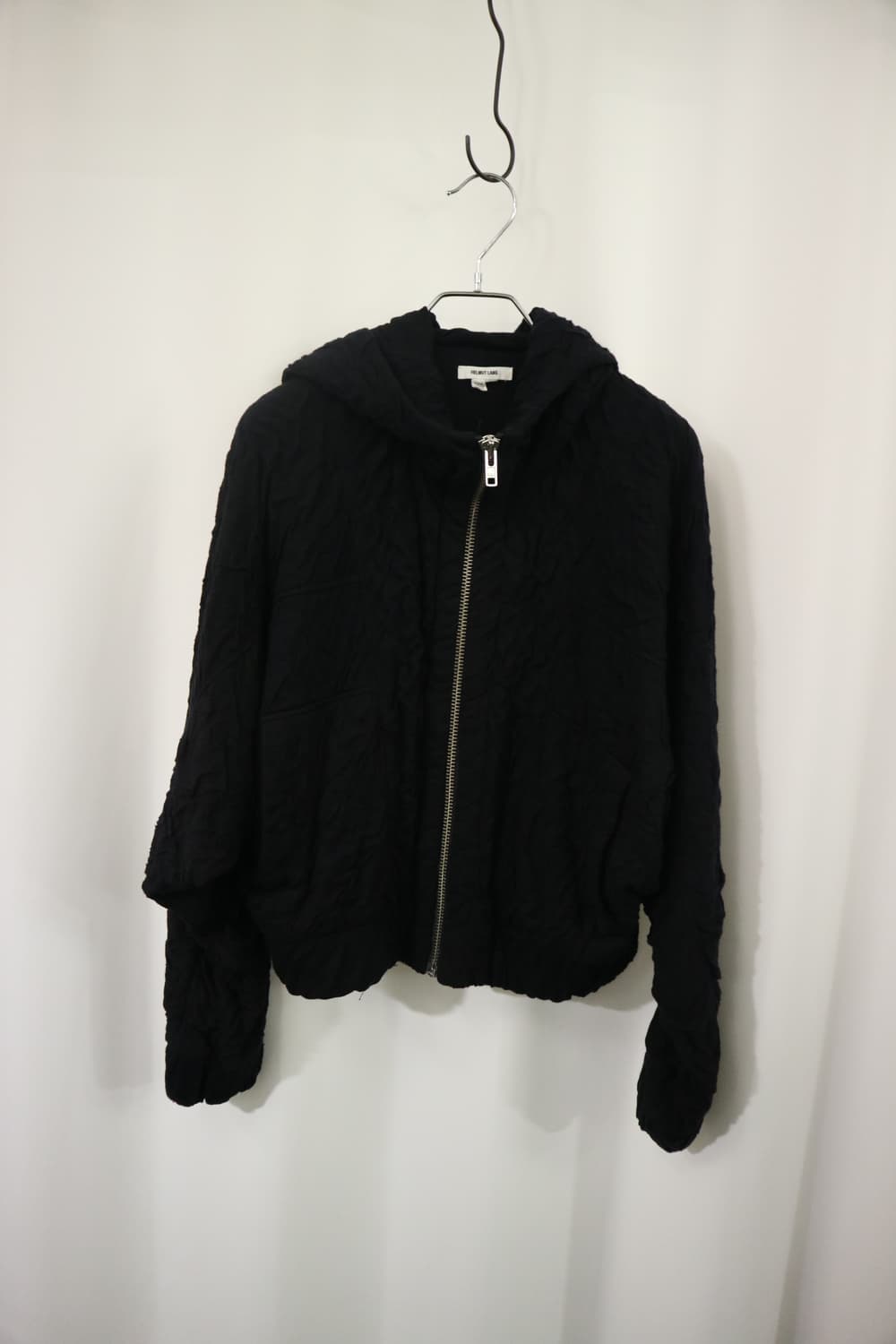 Helmut Lang crinkle zip hoodie 상품이미지1