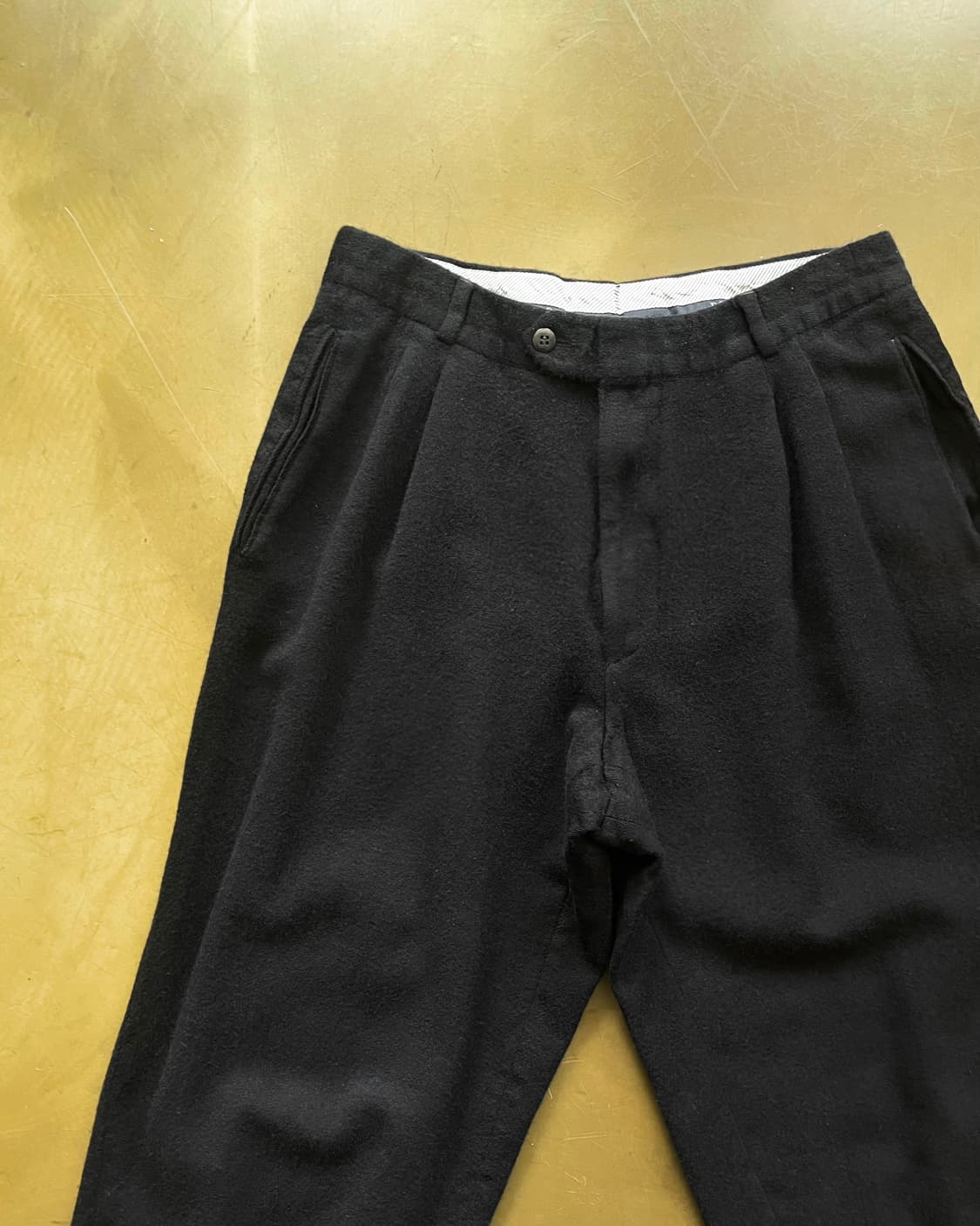 Hugo Boss 2004fw Wide Tapered Wool Pants 상품이미지5