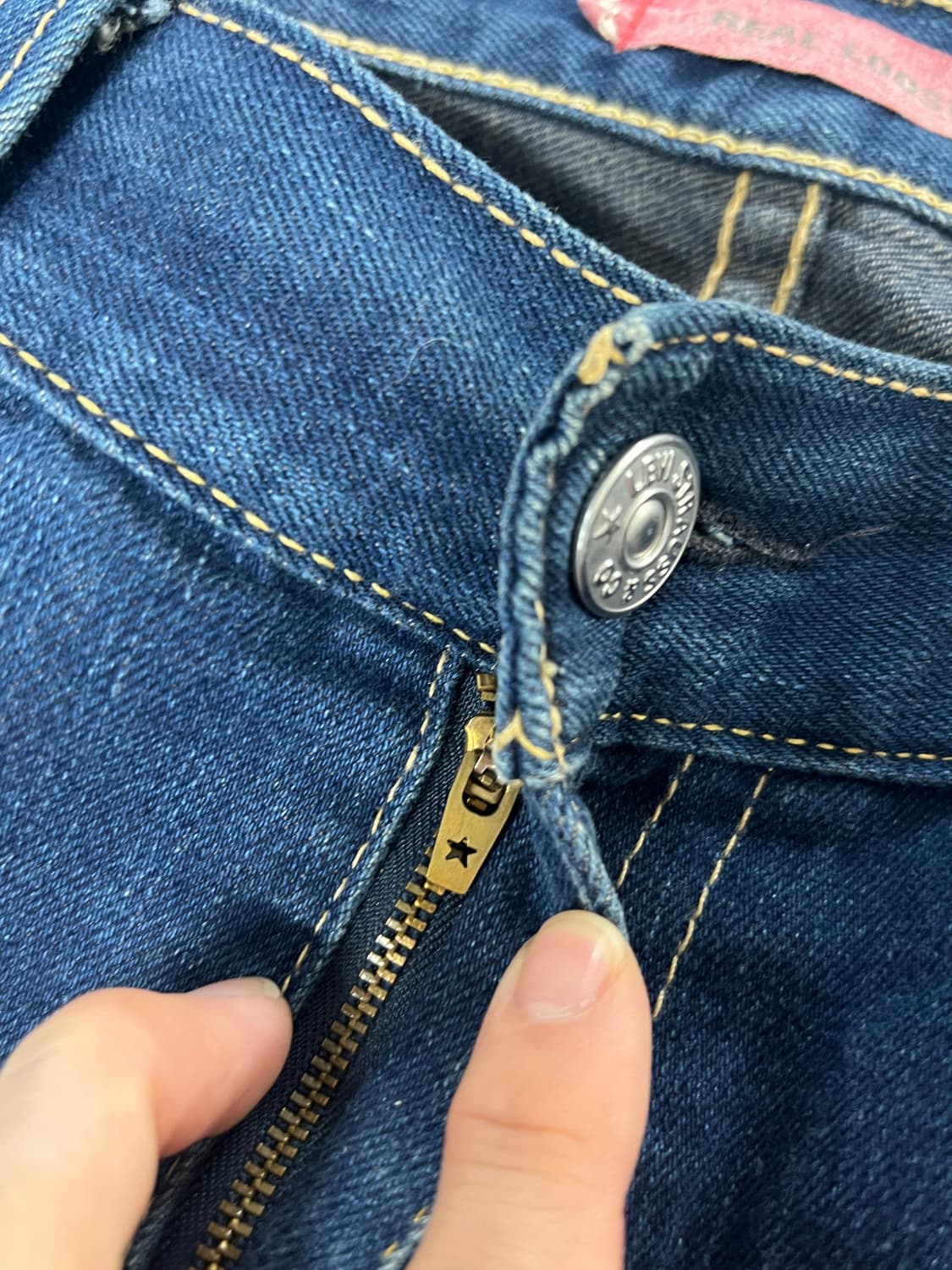 00s Levis 리바이스 Type1 루즈핏 데님 팬츠 상품이미지6