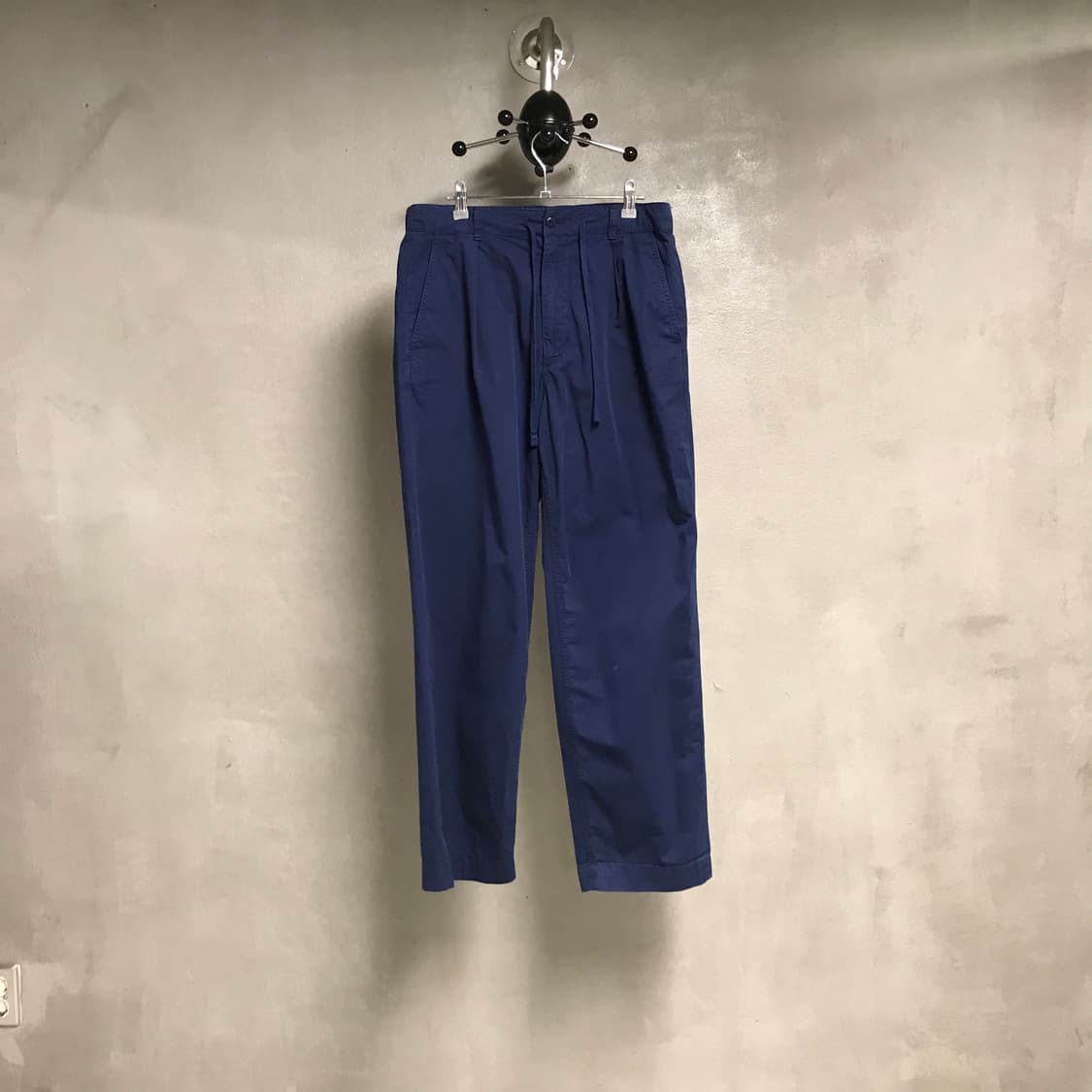 폴로 랄프로렌 QR 밴딩 팬츠 네이비 M 상품이미지6