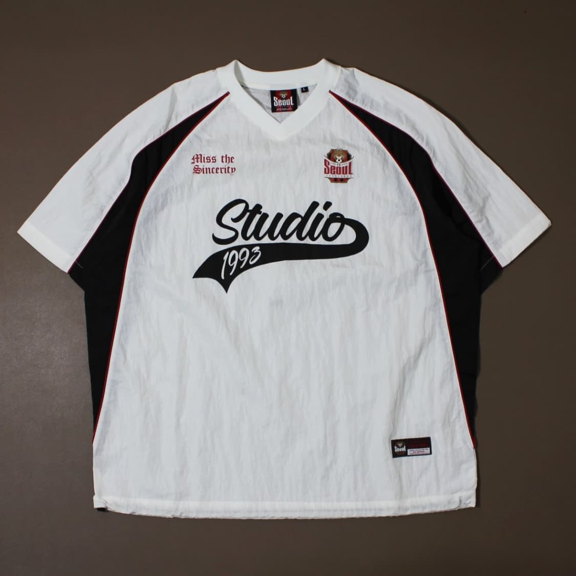 1993STUDIO FC서울 나일론 풋볼 져지 화이트 상품이미지1