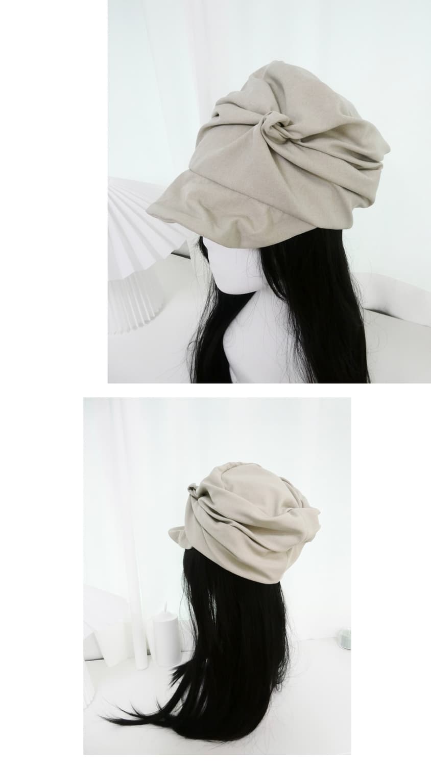 Ca4la 카시라 와이어 드레이프 캡 상품이미지10